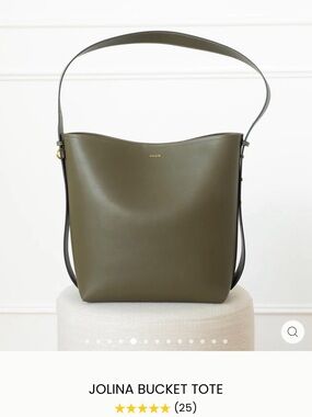 AAllyn Jolina Bucket Tote in Olive